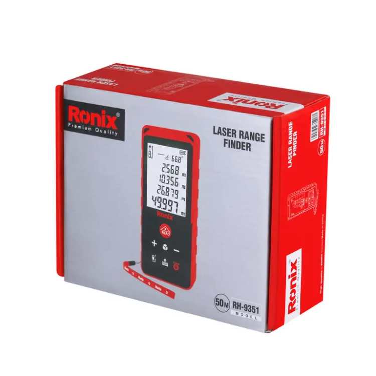 متر لیزری ۵۰ متری نور سبز رونیکس (RONIX) – مدلg RH-۹۳۵۱