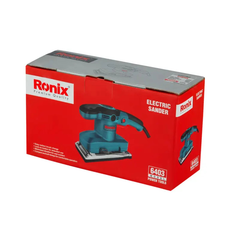 سنباده لرزان برقی ۳۲۰ وات رونیکس (RONIX) – مدل ۶۴۰۳