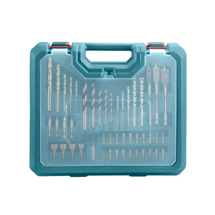 ست ترکیبی دریل برقی ۵۴ پارچه رونیکس (RONIX) – مدل RS-۰۰۰۵