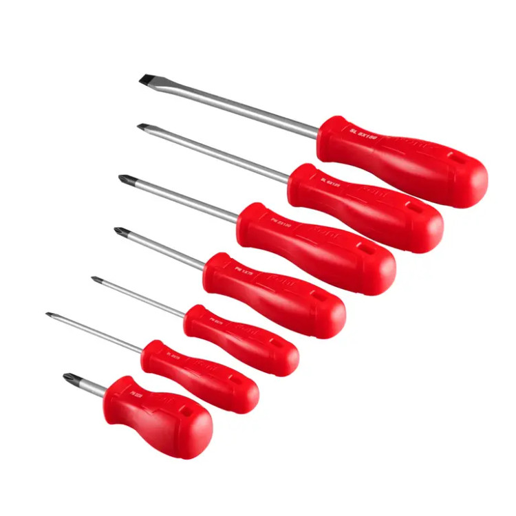 ست پیچ گوشتی دسته پلاستیکی تک رنگ رونیکس (RONIX) – مدل RH-۲۷۰۵