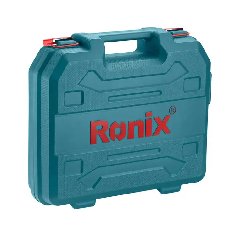 کیت دریل چکشی ۱۳ میلیمتری ۷۵۰ وات آچاری رونیکس (RONIX) – مدل ۲۲۱۴K