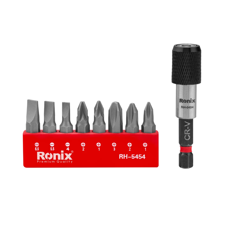 ست رابط و سری پیچ گوشتی ۹ عددی رونیکس (RONIX) – مدل RH-۵۴۵۴