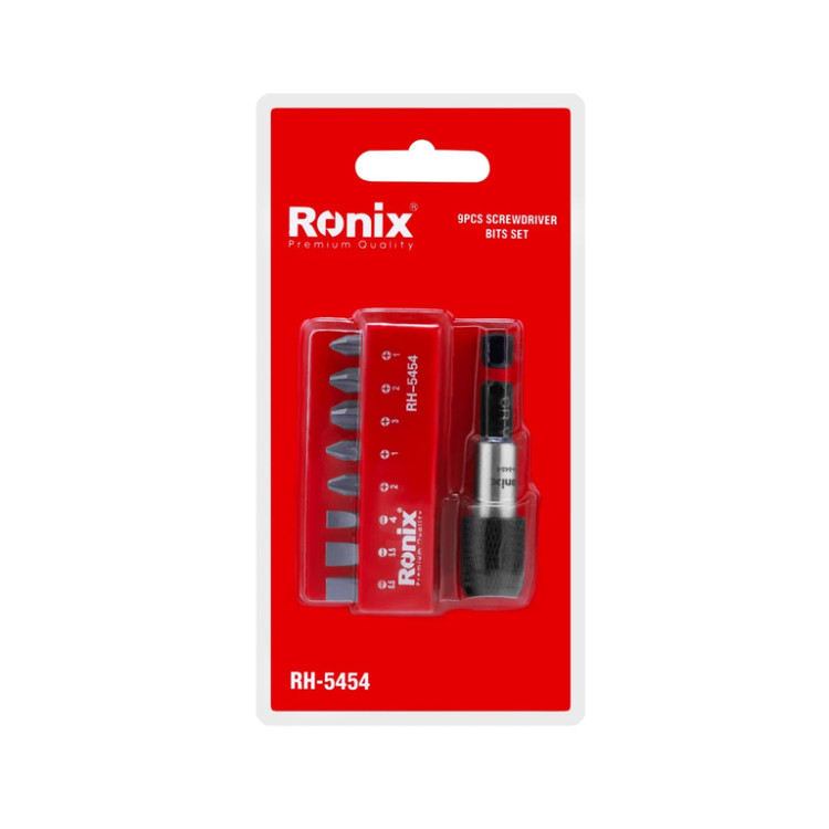 ست رابط و سری پیچ گوشتی ۹ عددی رونیکس (RONIX) – مدل RH-۵۴۵۴