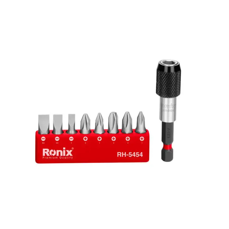 ست رابط و سری پیچ گوشتی ۹ عددی رونیکس (RONIX) – مدل RH-۵۴۵۴